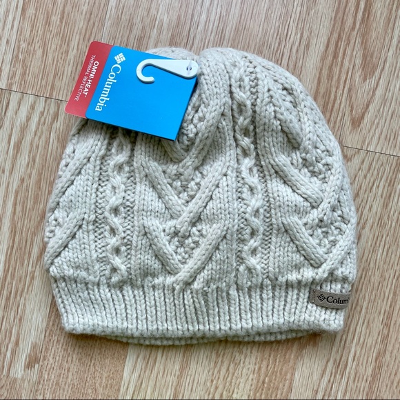 Columbia Accessories - NWT Columbia Omni-Heat White/Cream Twisting Path II Beanie